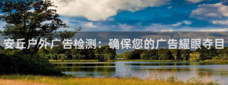 杏宇平台主管：安丘户外广告检测：确保您的广告耀眼夺目
