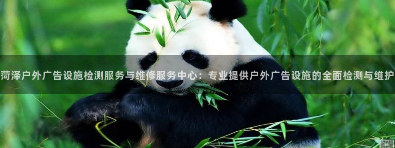 杏宇平台注册地址：菏泽户外广告设施检测服务与维修服务中心：专业提供户外广告设施的全面检测与维护