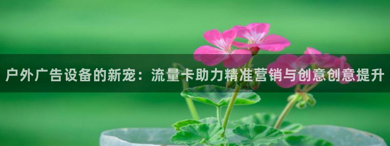 杏宇平台代理多少钱一个：户外广告设备的新